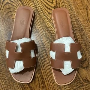 Hermes Oran Sandals